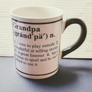 The Definition of "Grandpa" Oversized Coffee Mug Cup